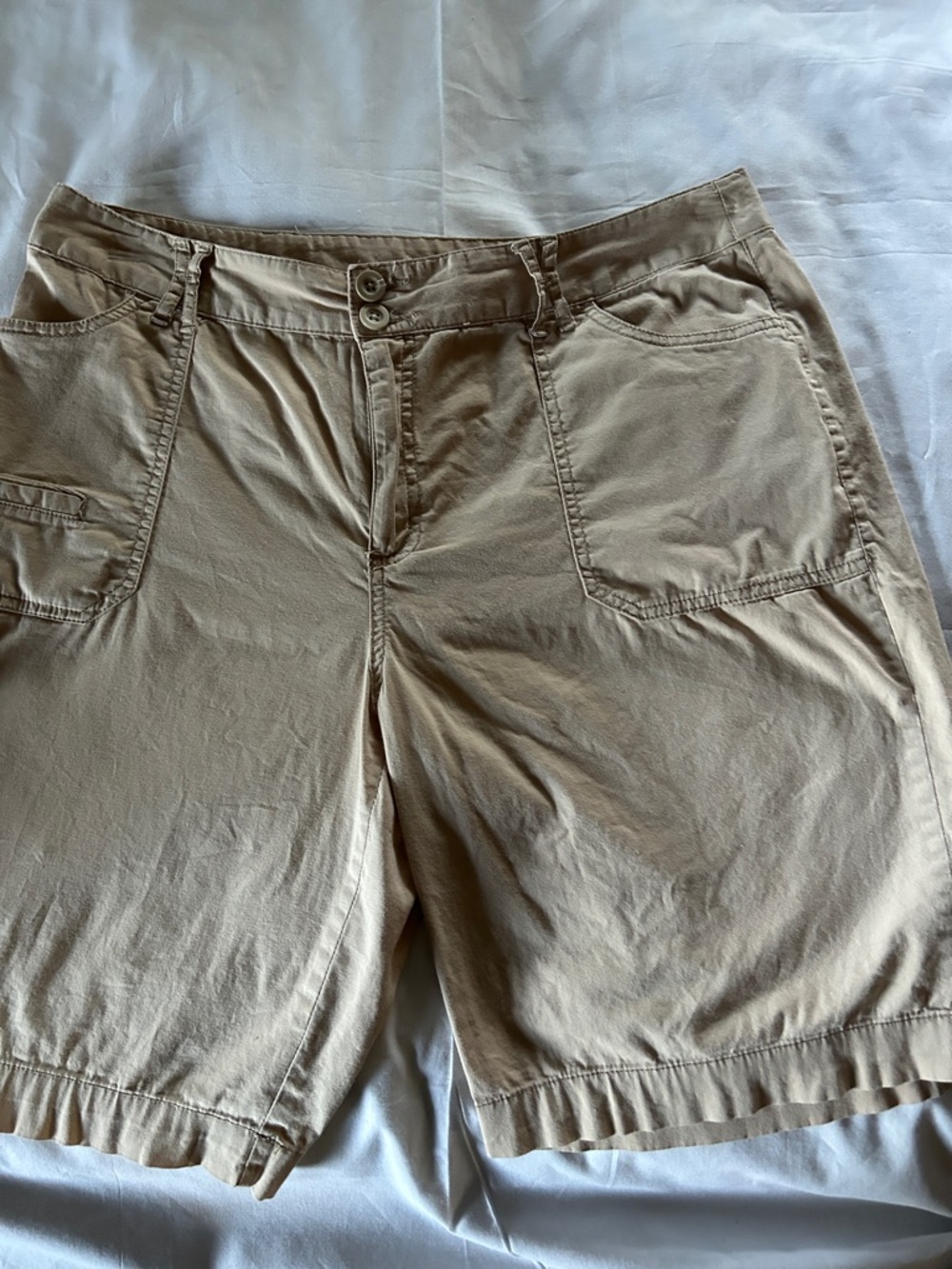 St. John's Bay Tan Women's Bermuda Shorts